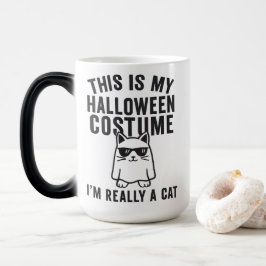 Detta Är Min Halloween-kostym Jag Är Verkligen En Magisk Mugg