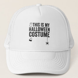 Detta är min Halloween-kostym Rolig spökspindel Keps