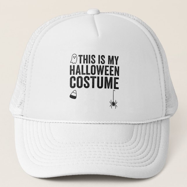 Detta är min Halloween-kostym Rolig spökspindel Keps (Framsida)