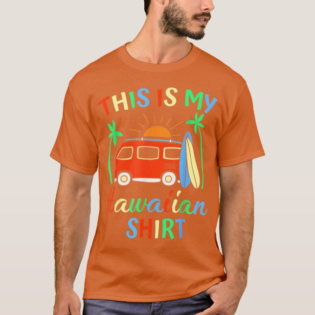 Detta Är Min Hawaiianska Tröja Hawaii Resa för Män (Framsida)