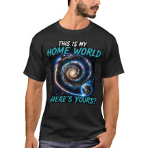 Detta Är Min Hemvärld Sci Fi Galaxy Tröja