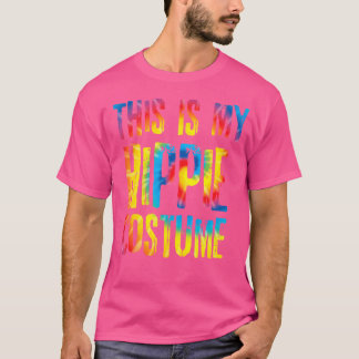 Detta Är Min Hippie Halloween Enkla Lata Cosplay T Shirt
