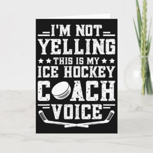 Detta Är Min Ishockeytränare Röst Ishockeytränare Kort