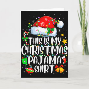 Detta Är Min Jul Pyjamas Tröja Rolig Xmas Pjs M Kort