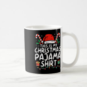 Detta Är Min Jul Pyjamas Tröja Roliga Xmas Pjs M Kaffemugg