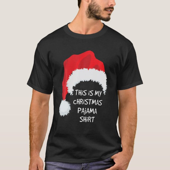 Detta Är Min Julpyjamas T Shirt (Framsida)