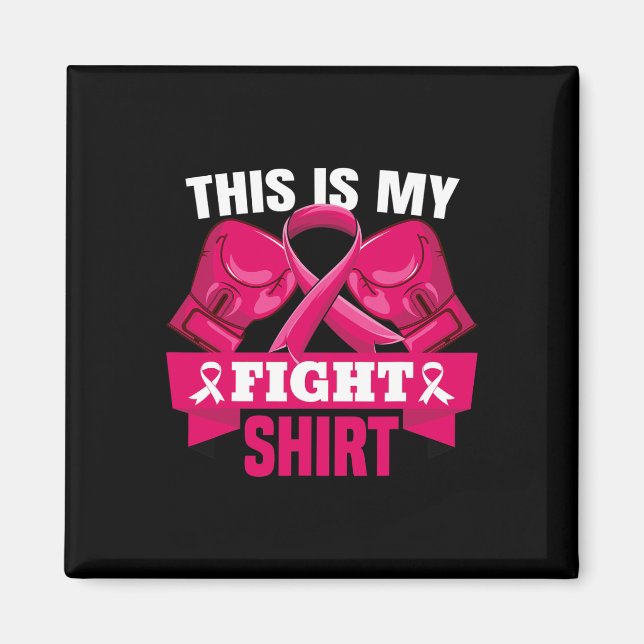 Detta är min kamp mot bröstcancer. magnet (Framsidan)