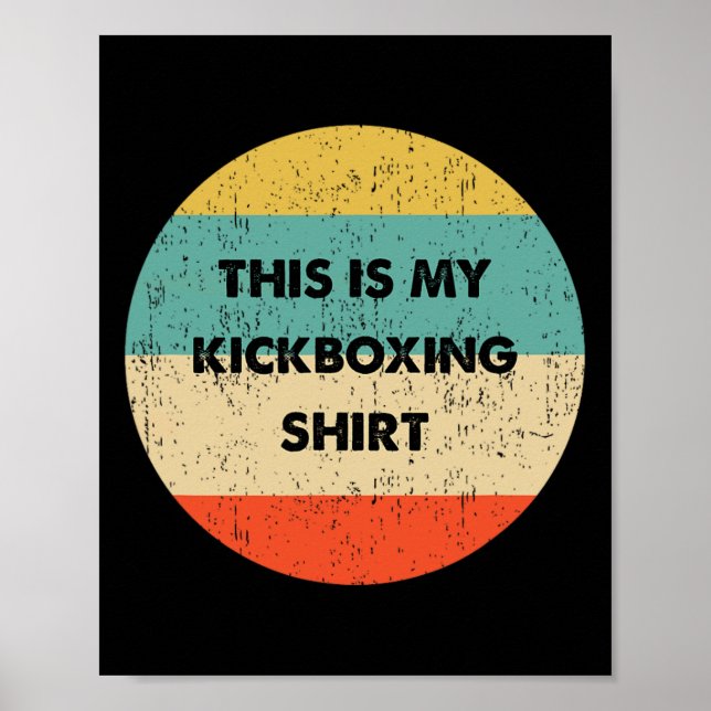 Detta Är Min Kickboxning  Poster (Framsidan)