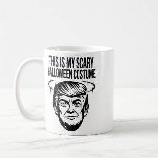 Detta är min läskiga Halloween-kostym Rollig Trump Kaffemugg