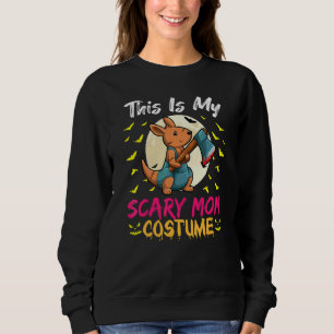 Detta är min läskiga mammas kostym Halloween mors T Shirt