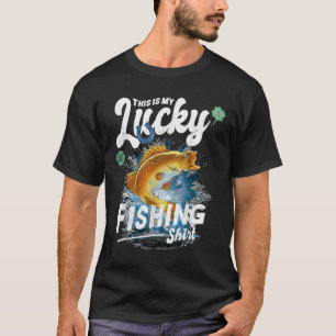 Detta Är Min Lyckliga Fiske T Shirt