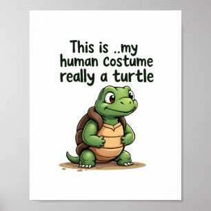Detta Är Min Mänskliga Kostym Jag Är Verkligen En Poster
