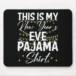Detta Är Min Nyårsafton Pyjamas Tröja Gott Nytt År Musmatta