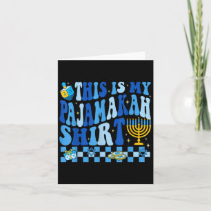 Detta Är Min Pajamakah Tröja Chanukah Pyjamas Groo Kort