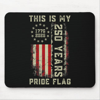 Detta Är Min Pride Flagga 250 År 1776-2026 250:e U Musmatta