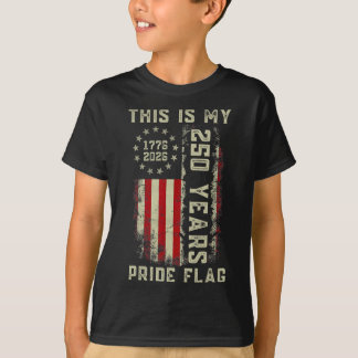 Detta Är Min Prideflagga 250 År 1776-2026 250:e US T Shirt