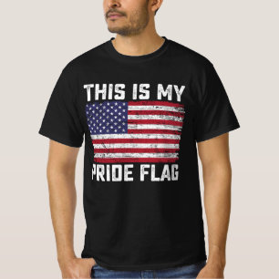 Detta Är Min Prideflagga USA T Shirt