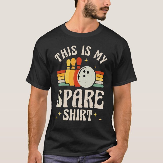 Detta Är Min Reserv  Bowling  Bowler  1 T Shirt (Framsida)