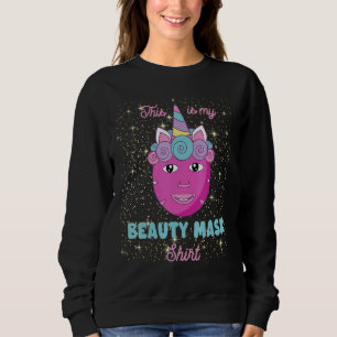 Detta Är Min Skönhetsmask Ansiktsark Hudvård T Shirt