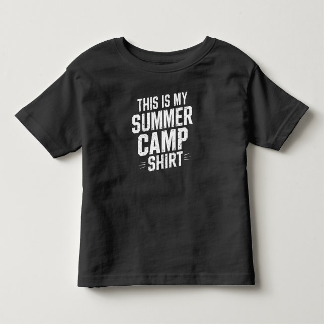 Detta Är Min Sommarläger-Shirt Lägerledare Persona T Shirt (Framsida)