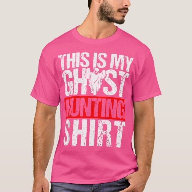 Detta Är Min Spökjaktströja Spökjakt T Shirt (Framsida)