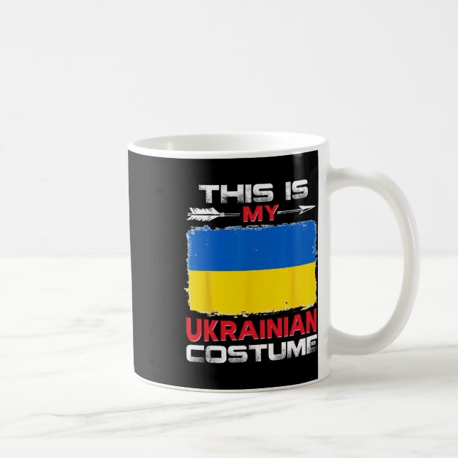 Detta är min ukrainska kostym Ukraina  Kaffemugg (Höger)