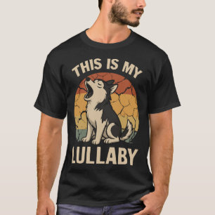 Detta Är Min Vaggvisa- Husky T Shirt