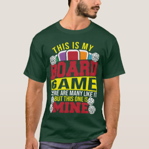 Detta Är Mina Brädspel här Finns Många Liknande vi T Shirt