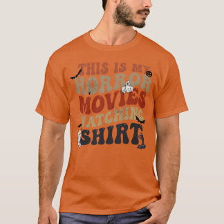 Detta är mina skräckfilmer roliga t shirt