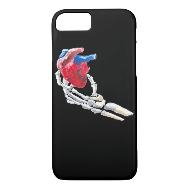 Detta är mitt hjärta - Skeleton Heart Händer Case-Mate iPhone Skal (Baksida)