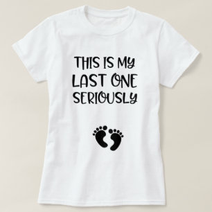 Detta är mitt sist ett allvarligt roliga gravid t shirt