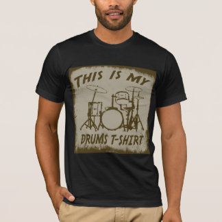 DETTA ÄR MITT TRUMMAR T-TRÖJA T-SHIRT