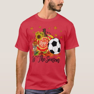 Detta är Orangen för säsongsskåpet Tie Dye Pumpkin T Shirt