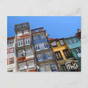 Detta är Porto, Portugal Vykort