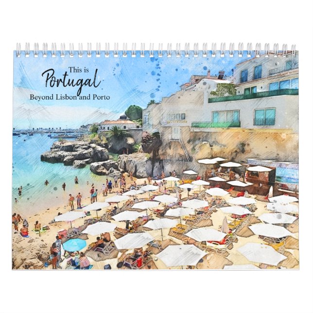 Detta är Portugal bortom Lissabon och Porto Kalender (Omslag)