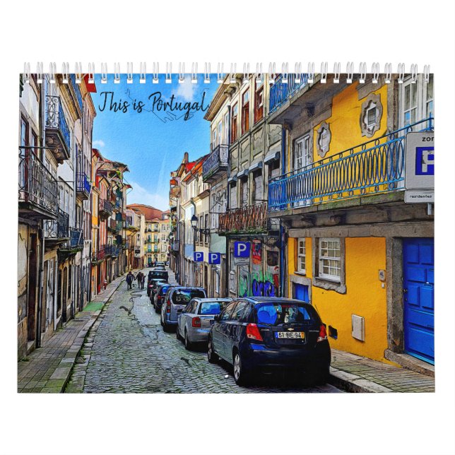 Detta är Portugal Kalender (Omslag)