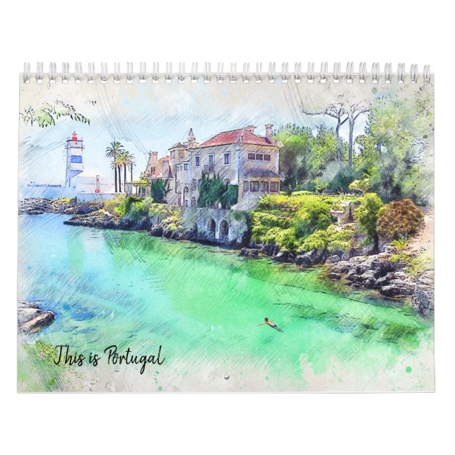 Detta är Portugal Kalender (Omslag)