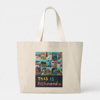 Detta är Richmond Tote (Poster design) Jumbo Tygkasse