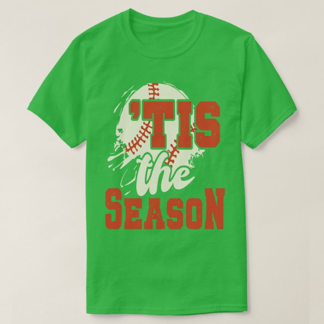 Detta är säsong Baseball Älskare Funny T Shirt (Design framsida)