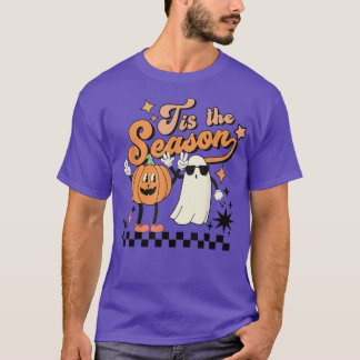 Detta är säsong Cute Ghost Spooky Pumkin Horror Ha T Shirt
