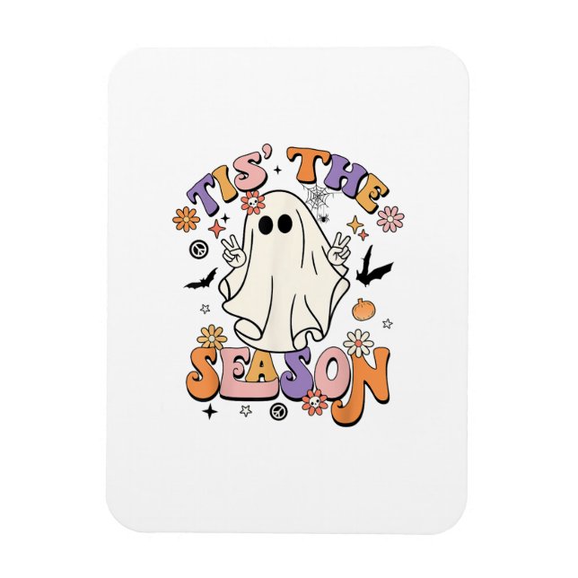 Detta är säsong för lågsäsong Halloween fest Magnet (Vertikal)