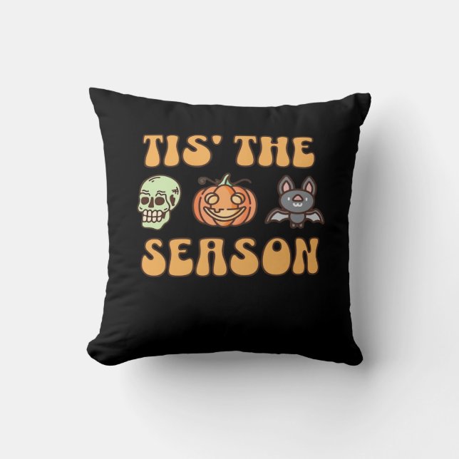 Detta är säsong Halloween Kudde (Framsida)
