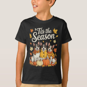 Detta är säsong Råtta Terrier avtar hösten Pumpkin T Shirt