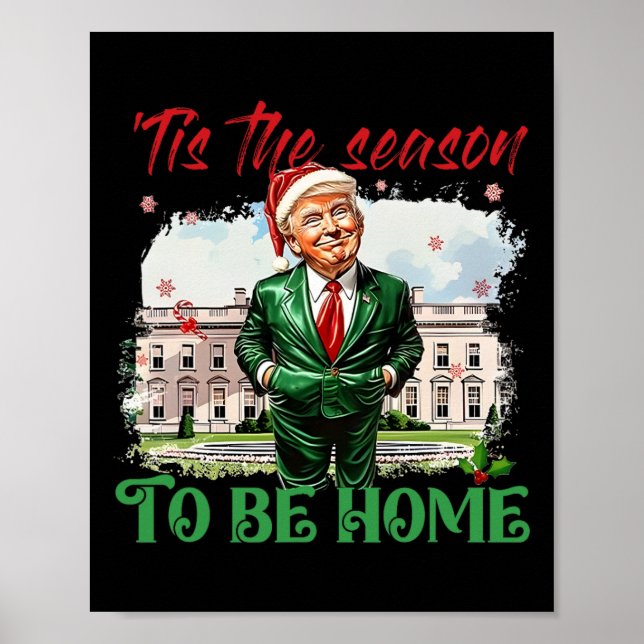 Detta är säsongen då Vita husets hemstad 2024 C Poster (Framsidan)