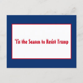 Detta är säsongen för att motstå julklapp Helgdag Helg Vykort