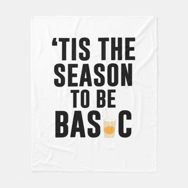 Detta är säsongen för grundläggande jul fleecefilt (Framsidan)