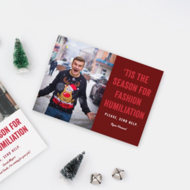 Detta är säsongen för Mode humiliation- jul P Vykort (Skapare uppladdad)