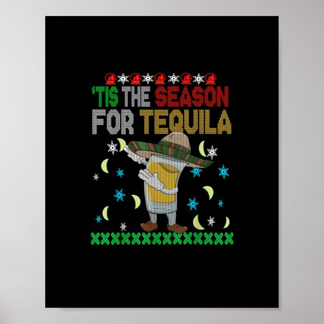 Detta är säsongen för tequila dabbing poster (Framsidan)