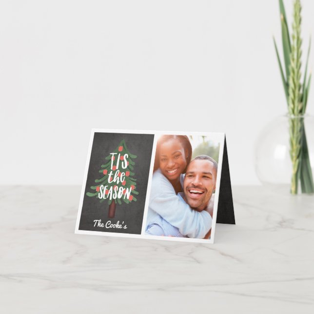 Detta är säsongen helgkort (Framsida)