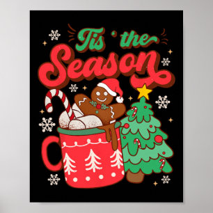 Detta är säsongens Hett Cocoa Gingertea Cookie Jes Poster